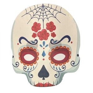 New foam painted skeleton mask Halloween adult